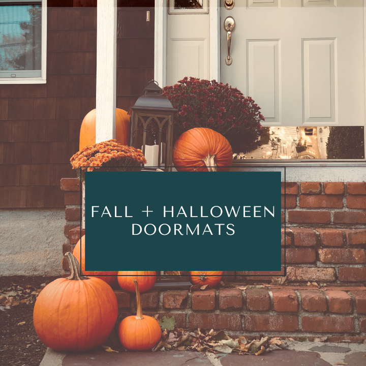 Fall + Halloween Doormats