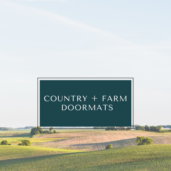 Country + Farm Doormats