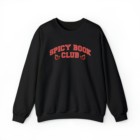 Spicy BookClub Sweatshirt, Bookworm Sweatshirt, Book Nerd Shirt, Book Lover Shirt, Bookish Gift, Gift for Book Lover, Librarian Sweatshirt