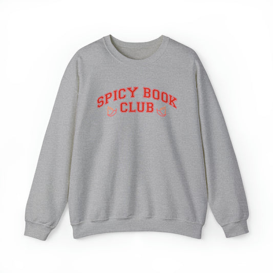 Spicy BookClub Sweatshirt, Bookworm Sweatshirt, Book Nerd Shirt, Book Lover Shirt, Bookish Gift, Gift for Book Lover, Librarian Sweatshirt