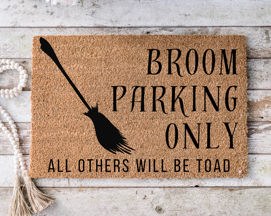 Broom Parking Doormat