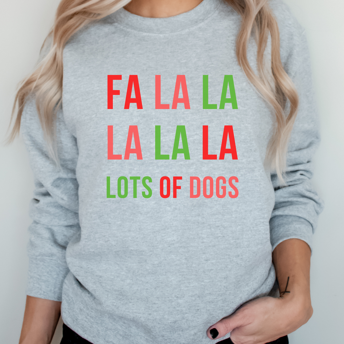 Lots of Dogs Christmas Sweatshirt