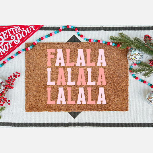 FaLaLaLa Doormat