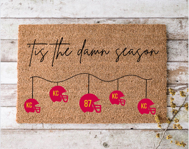 'Tis The Season Chiefs Doormat