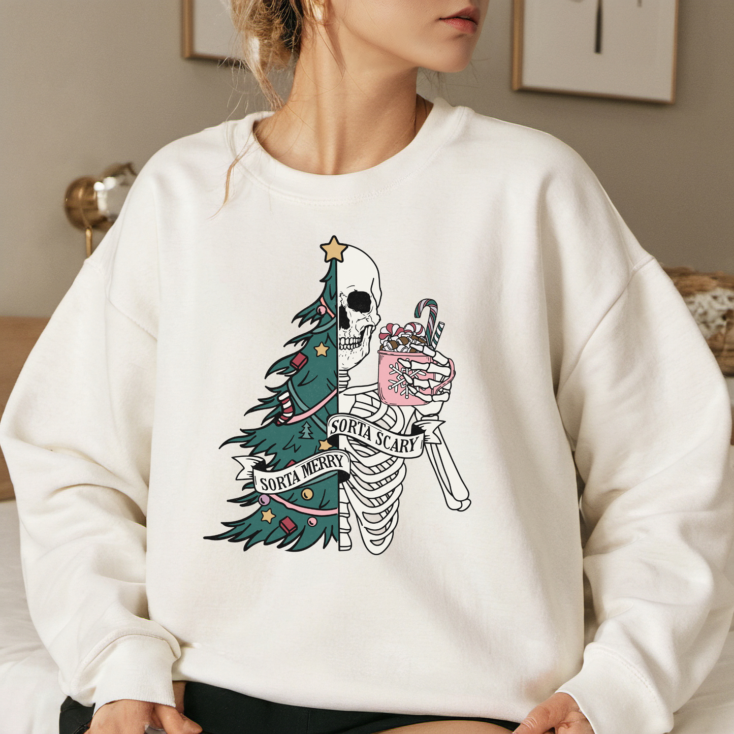 Sorta Merry Sorta Scary Christmas Sweatshirt It's a Beaut Clark Sweatshirt, Funny Christmas Shirt, Christmas Crewneck, Xmas Tee