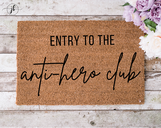 Anti-hero Club Doormat