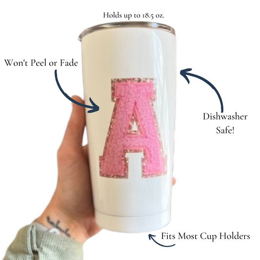 Puffy Letter Tumbler