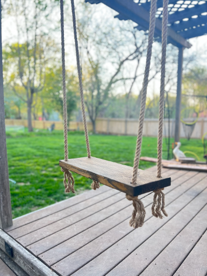 Rustic Porch Swing