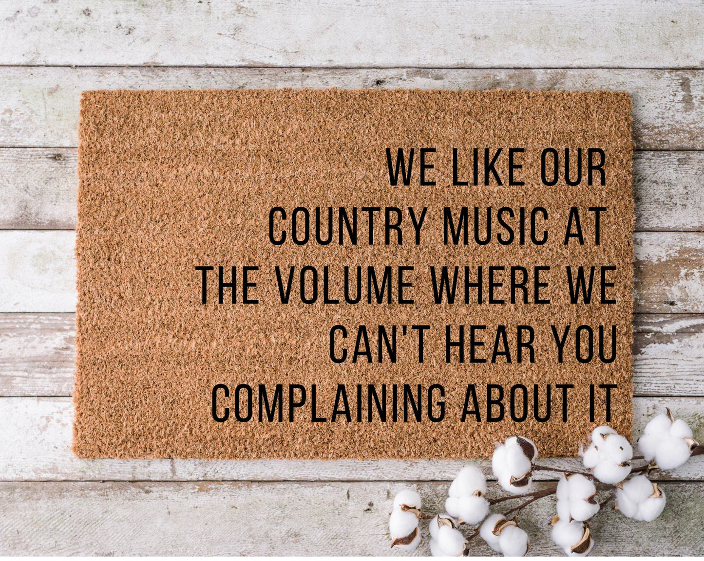 Country Music Doormat