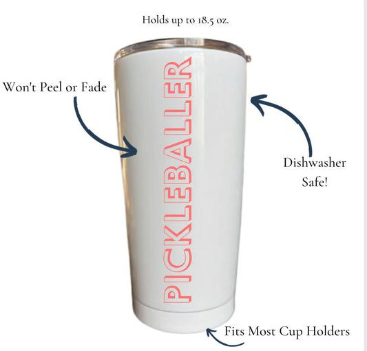 Pickleballer Tumbler