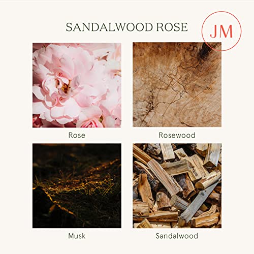  LA JOLIE MUSE Sandalwood Rose Scented Candles