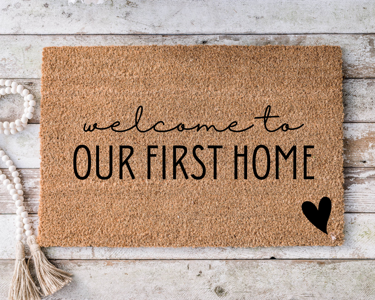 Our First Home Doormat