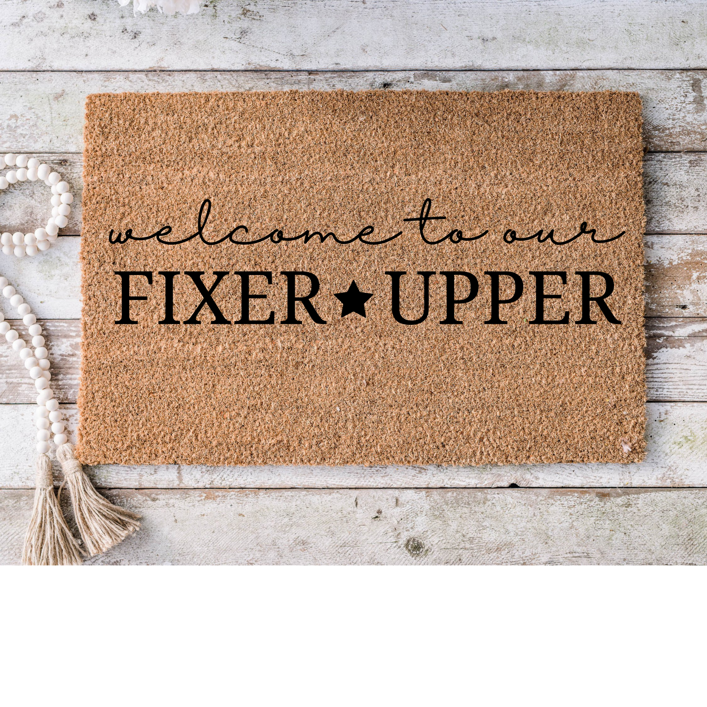 Welcome to Our Fixer Upper Doormat